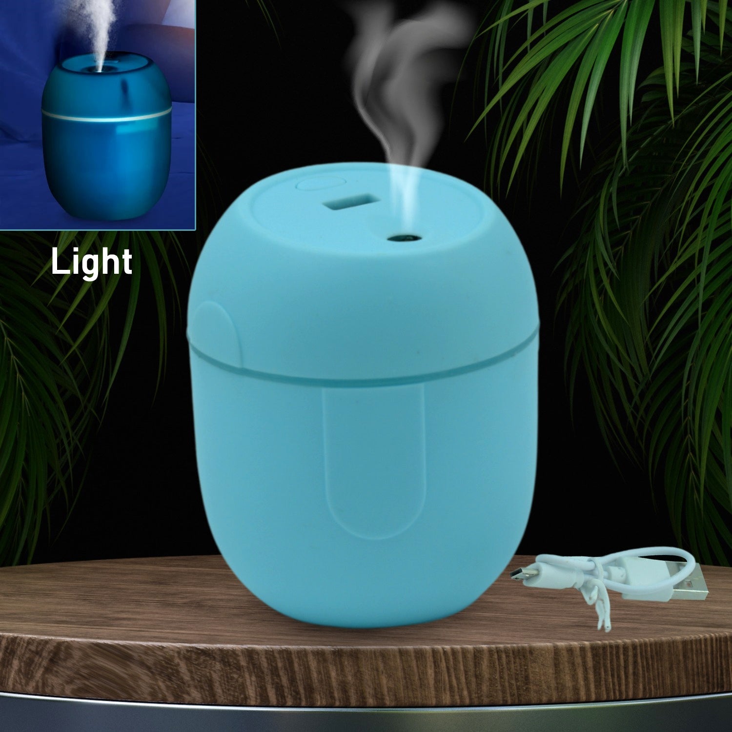 6785 Portable Lighting Mini Humidifier, USB Personal Desktop Air Humidifier for Baby Bedroom Travel Office Home with Light, Cool Mist Humidifier, Essential Oil Diffusers, Cool Mist Humidifiers (250 ML) 6785 Portable Lighting Mini Humidifier, USB Personal Desktop Air Humidifier for Baby Bedroom Travel Office Home with Light, Cool Mist Humidifier, Essential Oil Diffusers, Cool Mist Humidifiers (250 ML)
